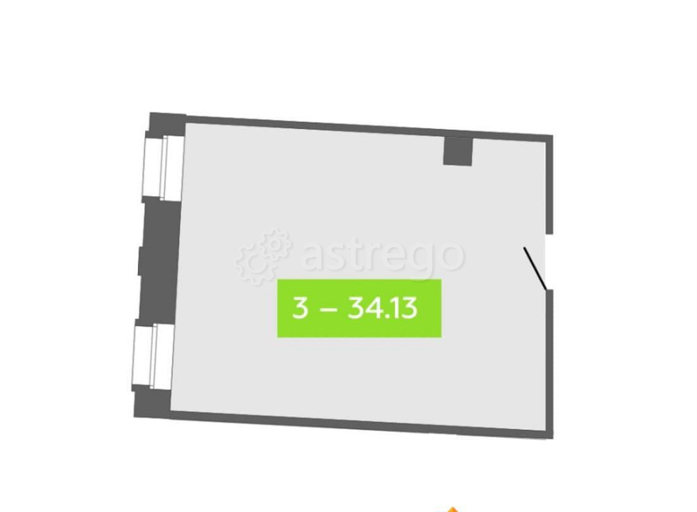 Свободного назначения, 34.13 м2 Архангельск - изображение 4