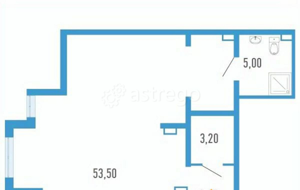 Свободного назначения, 67.6 м2 Санкт-Петербург - изображение 5