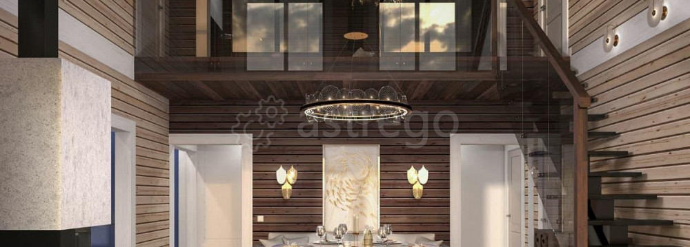 Коттедж, 210.8 м2, 15 соток, 2 эт. Краснозаводск - изображение 2