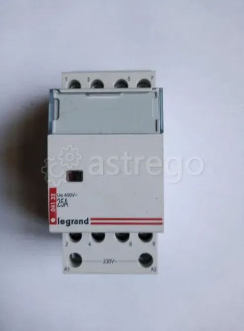 Контактор Модульный 25A 4o 400V Legrand (04131) Хабаровск - изображение 1
