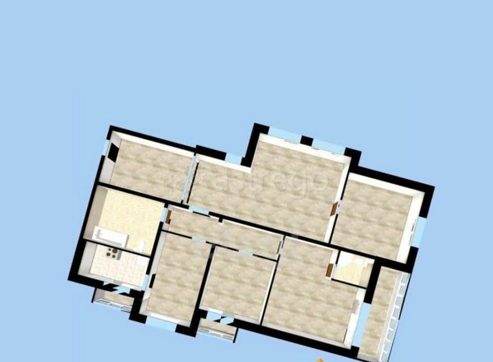 5-комн. квартира, 188.9 м2, 2/9 эт. Уфа - изображение 2