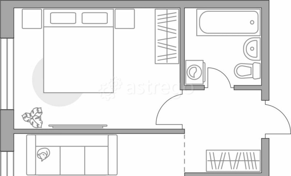 2-комн. квартира, 34.4 м2, 10/14 эт. Красногорск - изображение 7