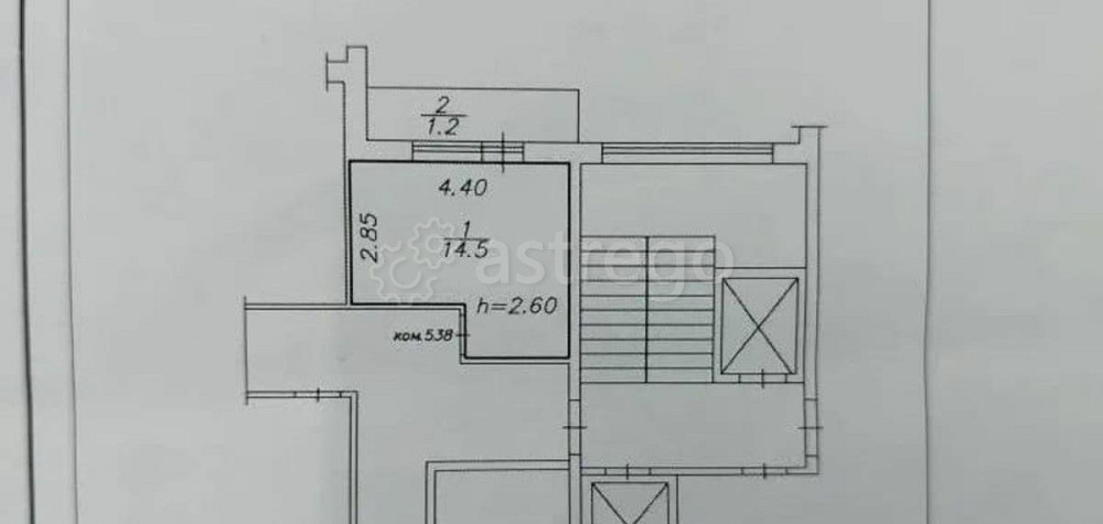 Комната, 15 м2, 5/9 эт. Красноярск - изображение 2