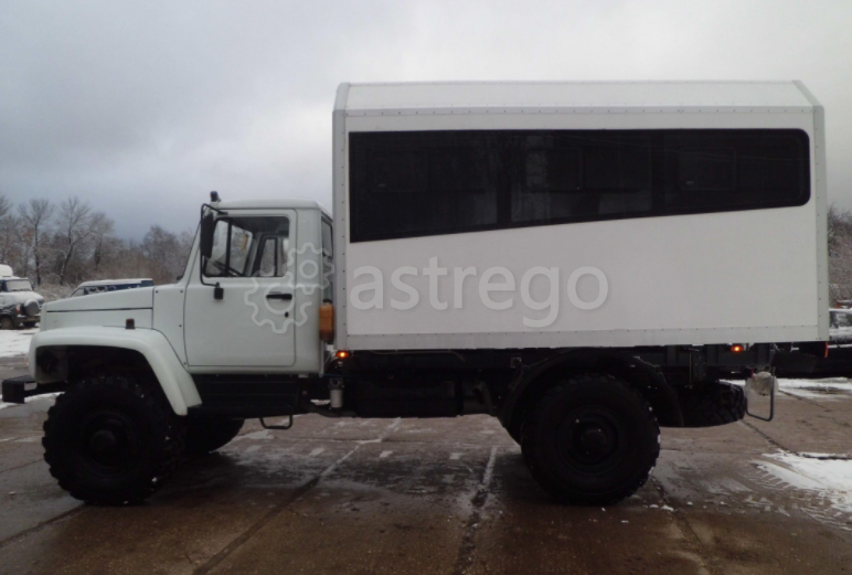 Вахтовый автобус на шасси ГАЗ 3309 Москва - изображение 1