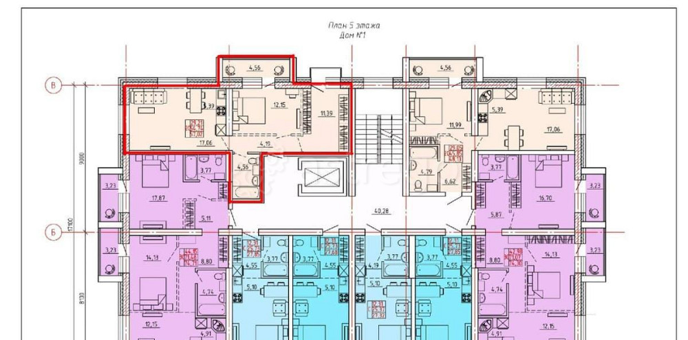 3-комн. квартира, 57.02 м2, 5/5 эт. Белокуриха - изображение 1