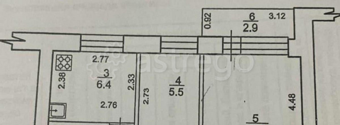 1-комн. квартира, 35 м2, 3/9 эт. Стерлитамак - изображение 4
