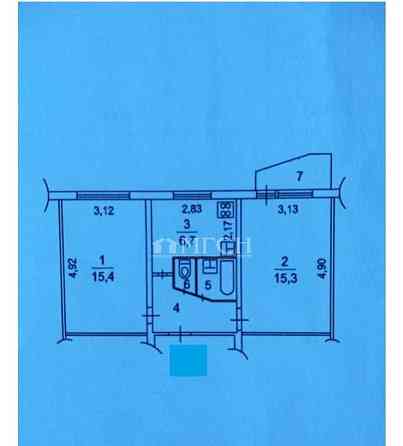 2-комн. квартира, 45 м2, 5/5 эт. Химки