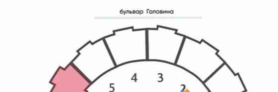 4-комн. квартира, 109.6 м2, 4/16 эт. Санкт-Петербург