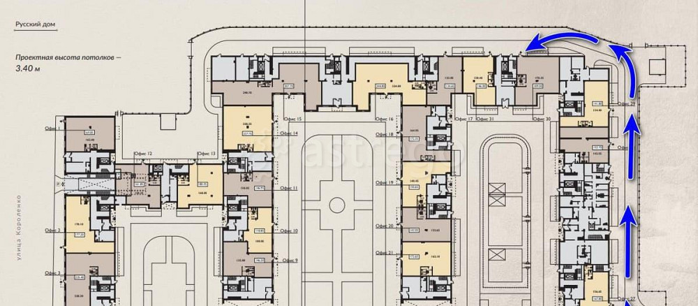 Офис, 187.7 м2 Санкт-Петербург - изображение 2