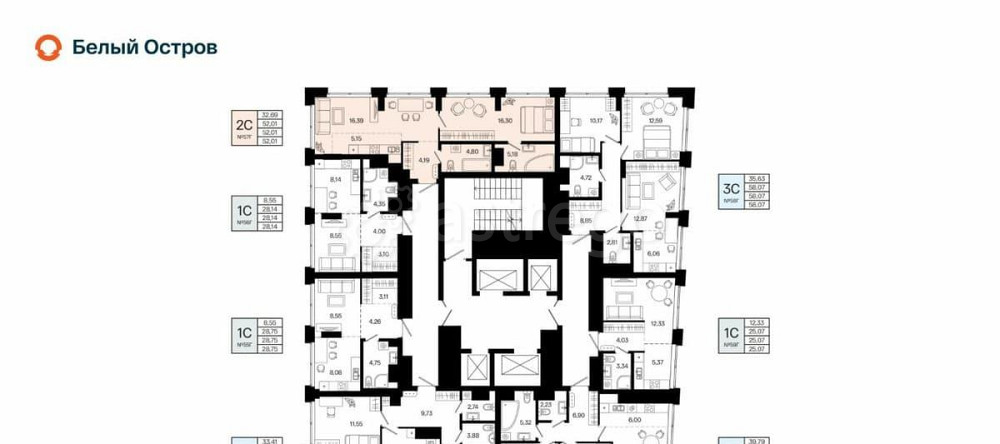2-комн. квартира, 52.01 м2, 11/31 эт. Уфа - изображение 6
