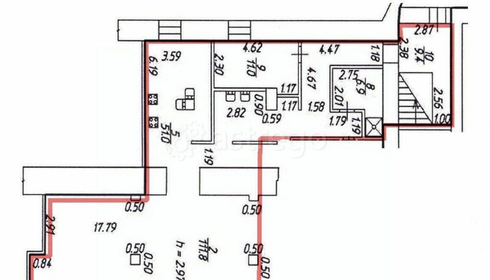 Торговое помещение, 142 м2 Санкт-Петербург - изображение 5