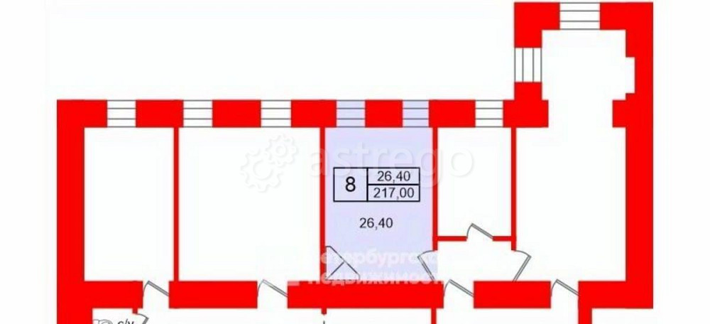 Комната, 26.4 м2, 5/6 эт. Санкт-Петербург - изображение 5