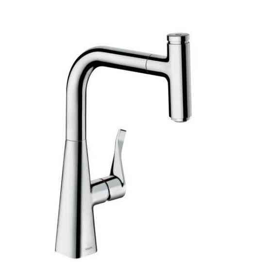 Смеситель для кухни Hansgrohe, Metris Select M71, тип открывания воды - однорычажный 14857000 Москва