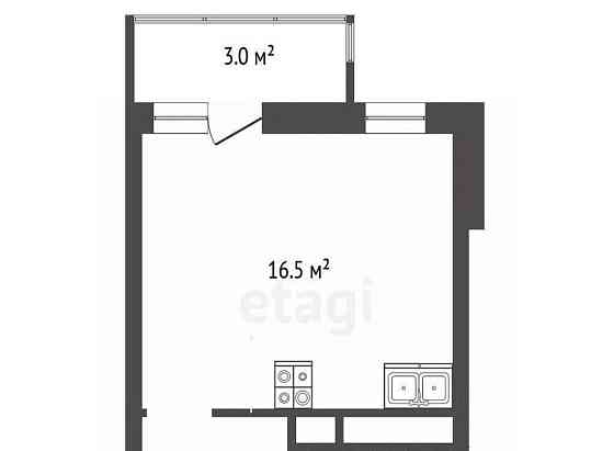 Студия, 26 м2, 5/17 эт. Звенигород