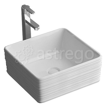 Раковина на столешницу Grossman GR 3026 (39,5х39,5х15) Красноярск - изображение 1