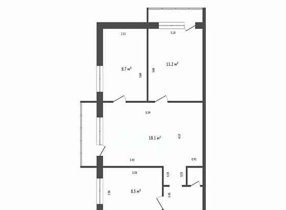 4-комн. квартира, 70 м2, 4/5 эт. Красноярск