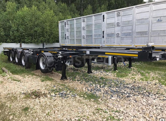 Полуприцеп контейнеровоз Тонар К4-U (1х20’, 2x20’, 1x30’, 1x40’,1x40 HQ) Москва - изображение 1