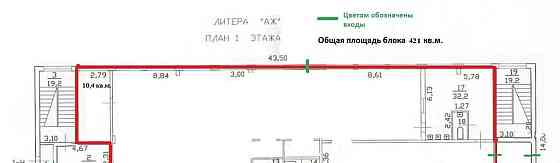 Склад, 421 м2 Санкт-Петербург