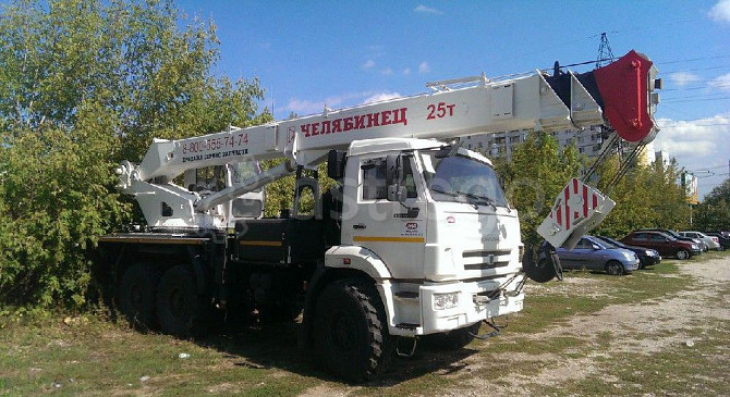 Автокран Челябинец КС-55732-22 на шасси Камаз-43118 Самара - изображение 1
