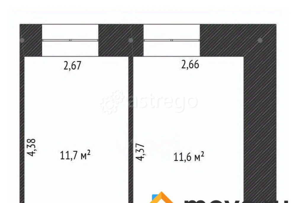 Комната, 11.6 м2, 3/5 эт. Уфа - изображение 2