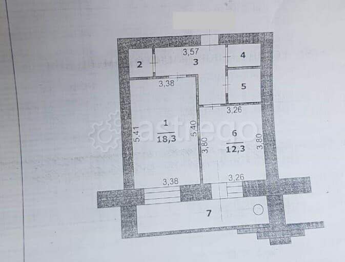 1-комн. квартира, 48.5 м2, 7/9 эт. Белгород - изображение 10