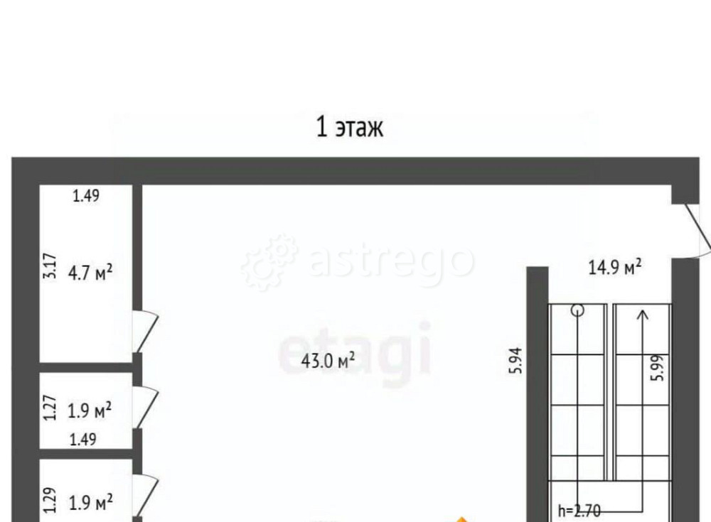 Свободного назначения, 130 м2 Стерлитамак - изображение 2