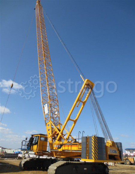 Кран гусеничный Zoomlion ZCC750, грузоподъемность 75 т, вылет стрелы 58м (101м) Краснодар - изображение 1