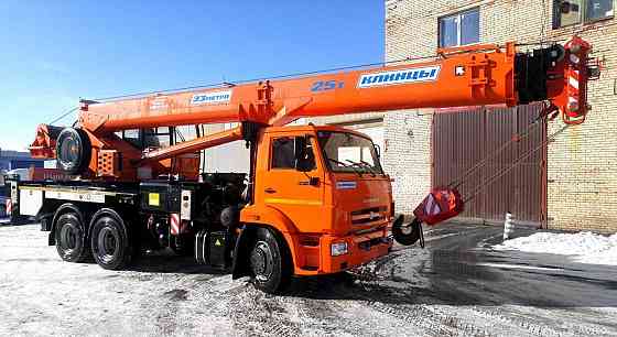 Автокран 16 т Клинцы КС-45719-8К на шасси КамАЗ-53605 (4 х 2) Самара
