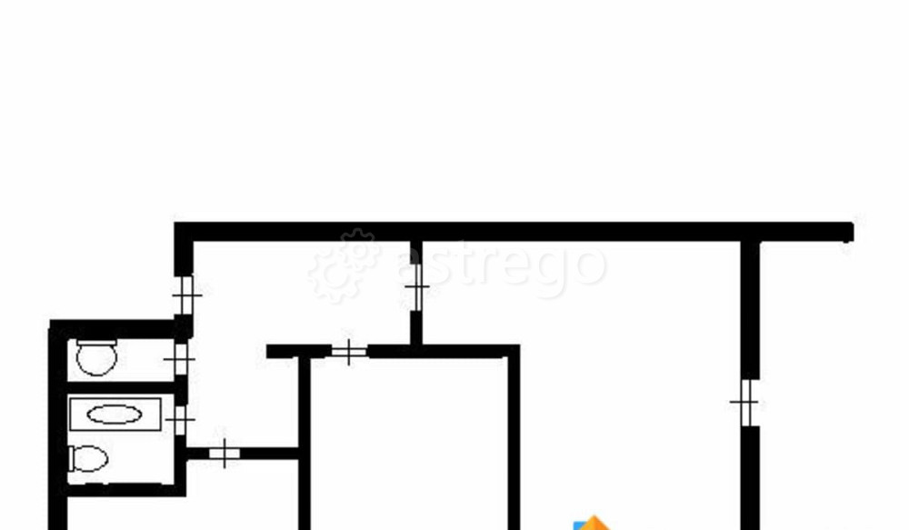 2-комн. квартира, 45 м2, 9/9 эт. Москва - изображение 6