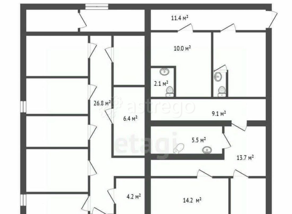 Офис, 11.5 м2 Санкт-Петербург - изображение 4