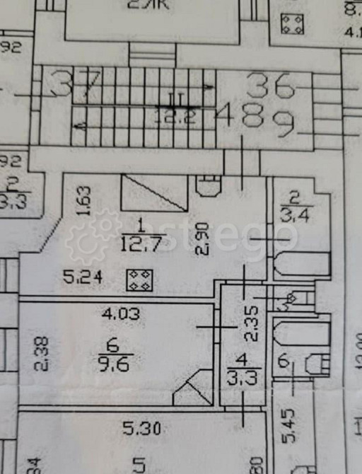 Комната, 45 м2, 2/6 эт. Санкт-Петербург - изображение 3
