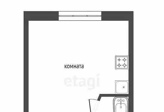 Студия, 16.2 м2, 3/9 эт. Красноярск