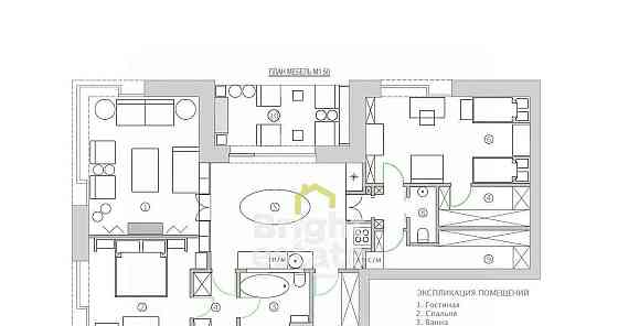 3-комн. квартира, 112.9 м2, 1/4 эт. Красногорск