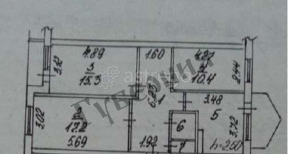 3-комн. квартира, 71.7 м2, 2/5 эт. Дубовое - изображение 8