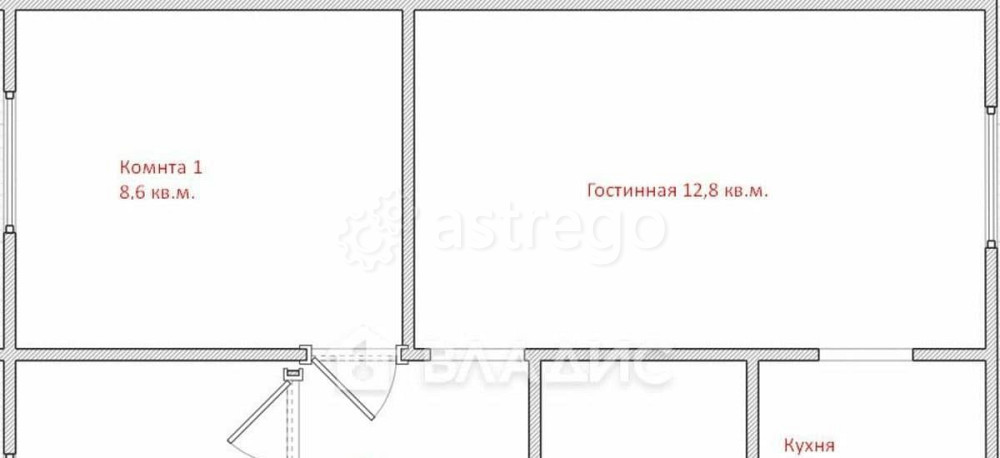 3-комн. квартира, 42 м2, 3/5 эт. Санкт-Петербург - изображение 7