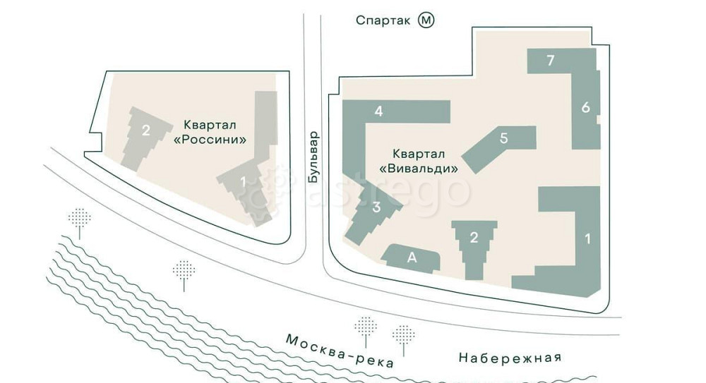 4-комн. квартира, 180.2 м2, 13/13 эт. Москва - изображение 2