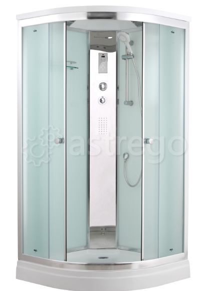 Душевая кабина 100х100 низкий поддон Timo Comfort T 8801 C/F Красноярск - изображение 1