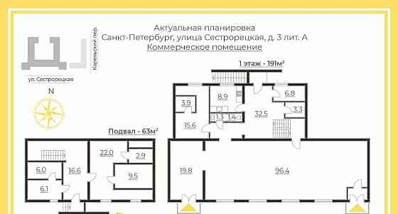 Свободного назначения, 254 м2 Санкт-Петербург