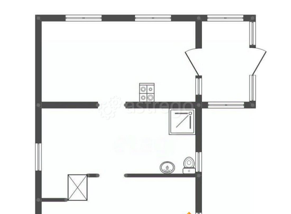 Дом, 45.9 м2, 7.51 сотки, 1 эт. Свободный - изображение 7