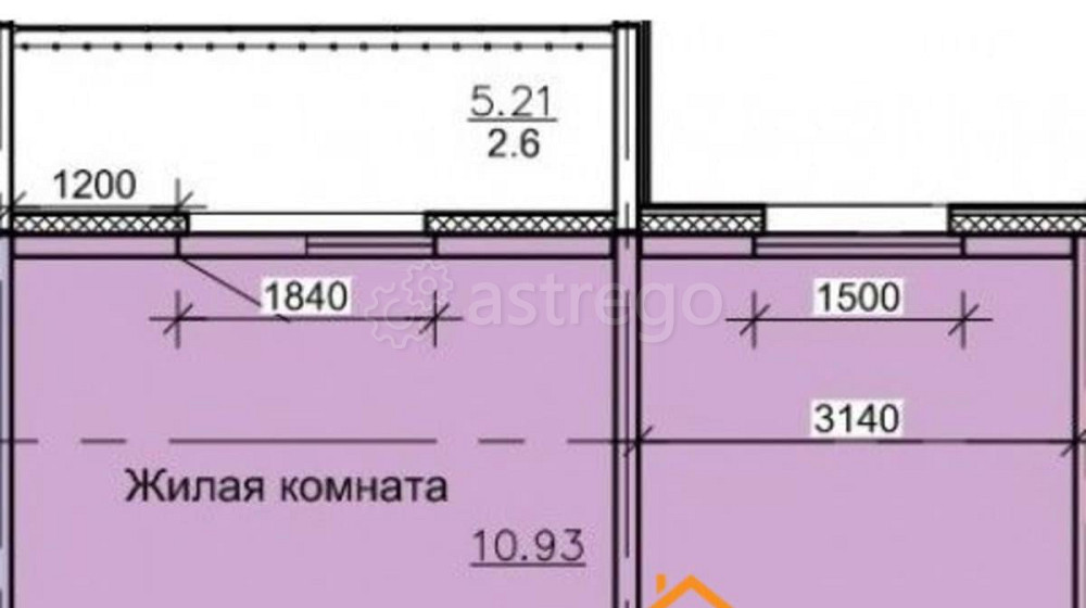 Студия, 45.31 м2, 1/10 эт. Барнаул - изображение 1