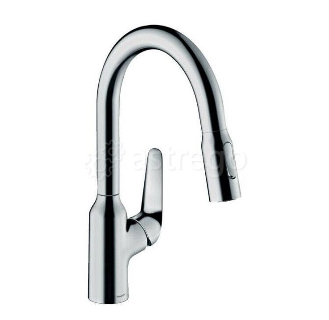 Смеситель для кухни Hansgrohe, Focus M42, Eco, тип открывания воды - однорычажный 71862000 Москва - изображение 1