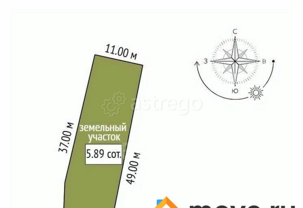 Земельный участок, 5.89 сотки Благовещенск - изображение 2