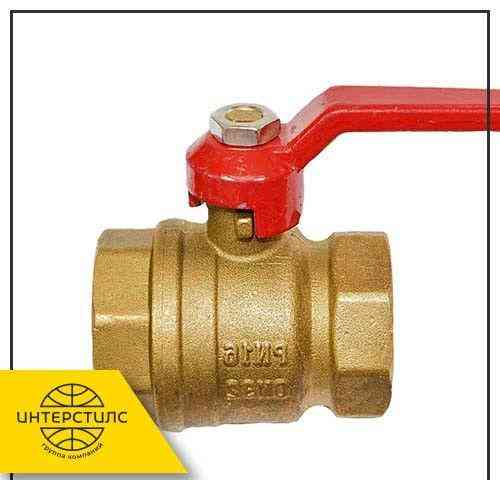Кран шаровый латунный 11б27п Ду 15 Ру 16 Омск