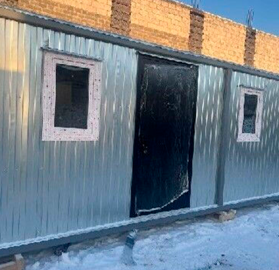 Блок контейнер строительный для проживания 7х2.4 м GGStroyMarket, Россия Москва