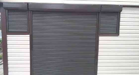 Рольставни автоматические Алютех 2500х2125 мм для гаража Казань