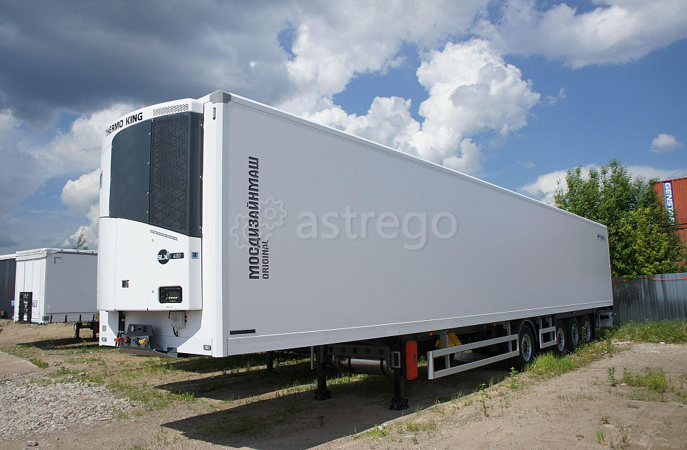 Полуприцеп рефрижервтор 16,8 метров 4 оси Мосдизайнмаш МДМ 9703 установка Thermo King SLXi400 Краснодар - изображение 1