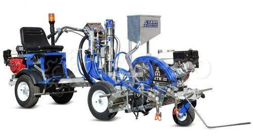 Машина разметочная "AKTISPRAY" AvS-5002DR с устройством для стеклошариков, на 2 пистолета (5,0 л/мин Москва - изображение 1