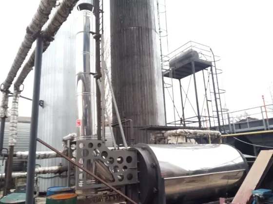 Термомасляный котел КТМ-1.00.00.000 ПС (с горелкой) и резервуарами для битума 50м3-2шт. Орел