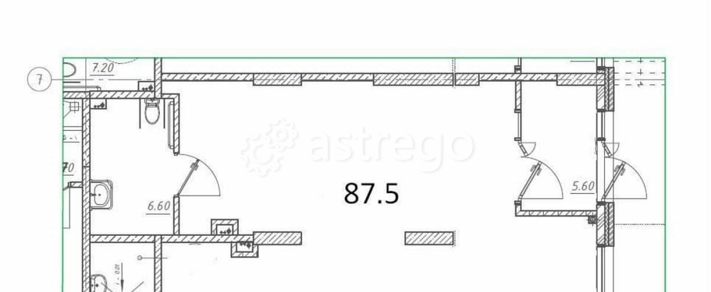 Свободного назначения, 87 м2 Санкт-Петербург - изображение 7