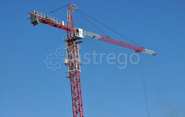 Башенный кран YANTAI QTZ80 высота 45 м. Благовещенск - изображение 1